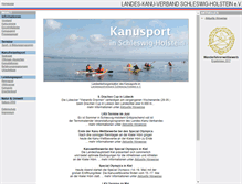 Tablet Screenshot of kanu-sh.de